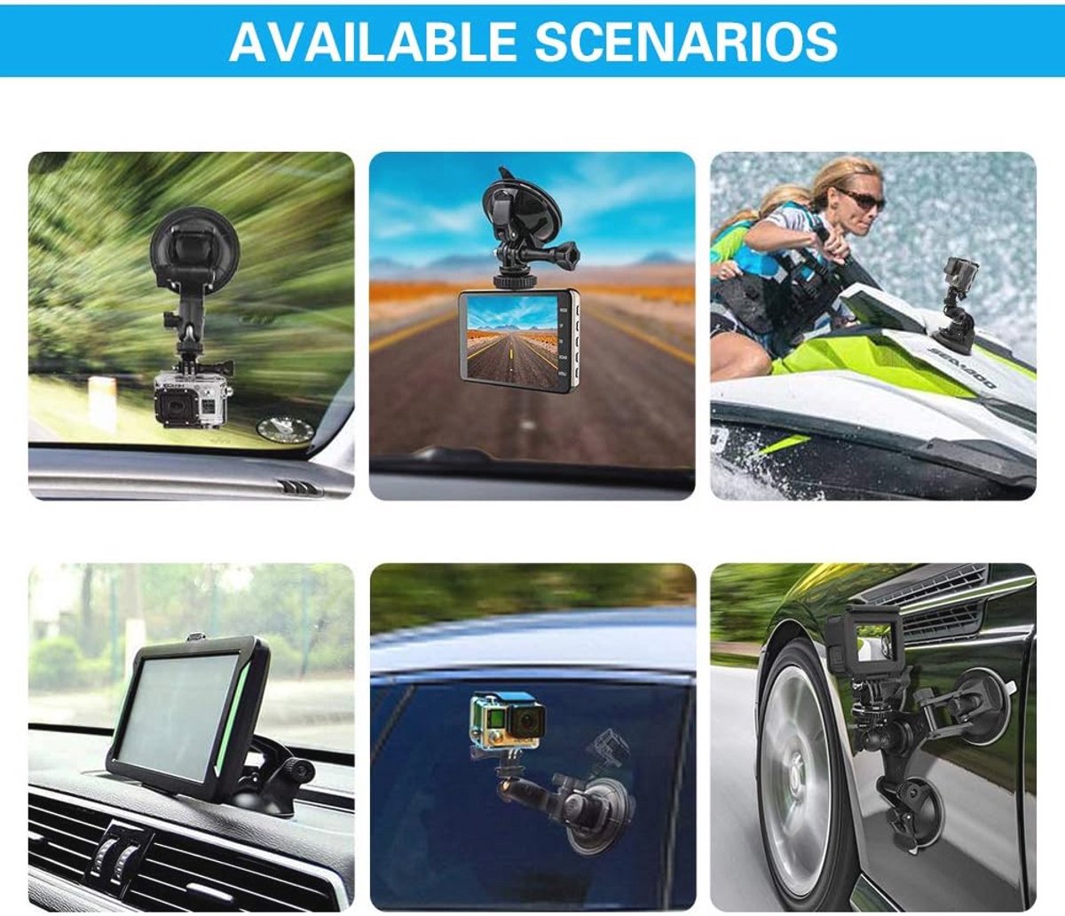 10 stuks dubbelzijdige plakpunten voor dashcam, elektrostatische folie en elektronisch parkeren, 10 dubbelzijdige kleefpunten, accessoires