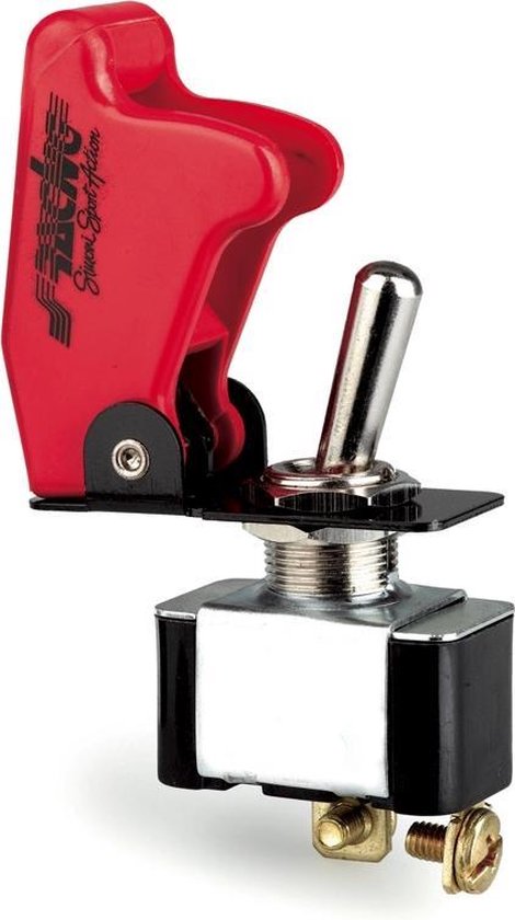 Interrupteur Baby Go Simoni Racing - Rouge - 12V/20A