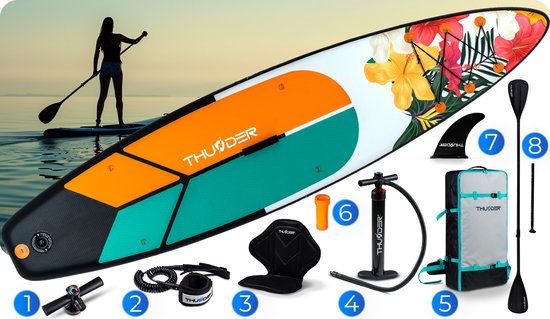 THUNDER NOX SUP Board - Opblaasbaar - 320 cm - Complete Set
