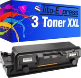 PlatinumSerie 3x toner cartridge alternatief voor Samsung MLT-D204L BK