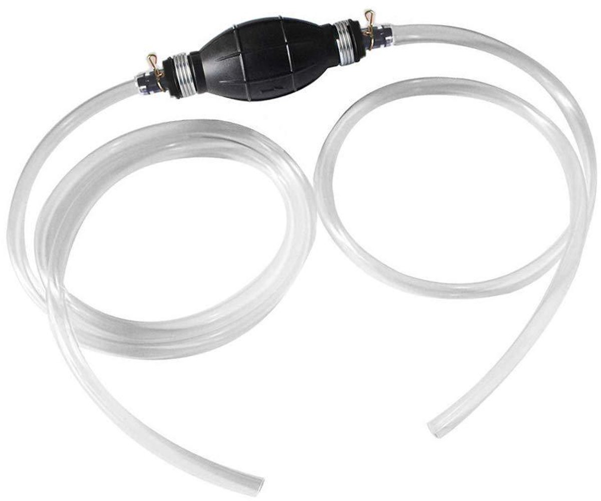 Handmatige waterpomp, sifon, brandstofpomp, draagbare auto voor waterwerken, benzine, oplosmiddel, vloeibare diesel, benzine met 2M totale slang