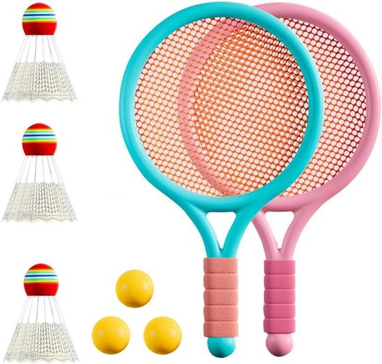 Leuk voor kids – tennisracket en een tennisbal