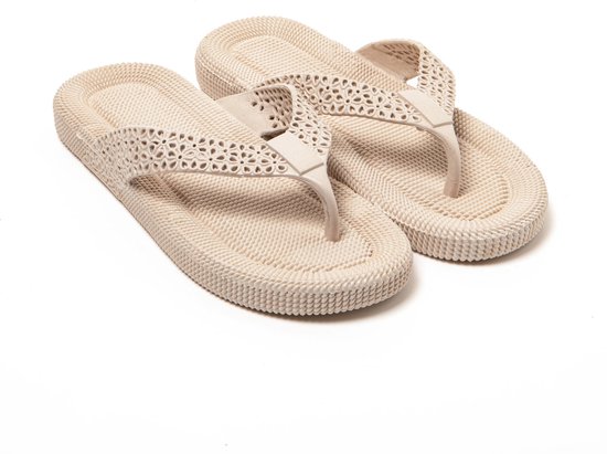Brasileras Slippers Damen-Beige-37