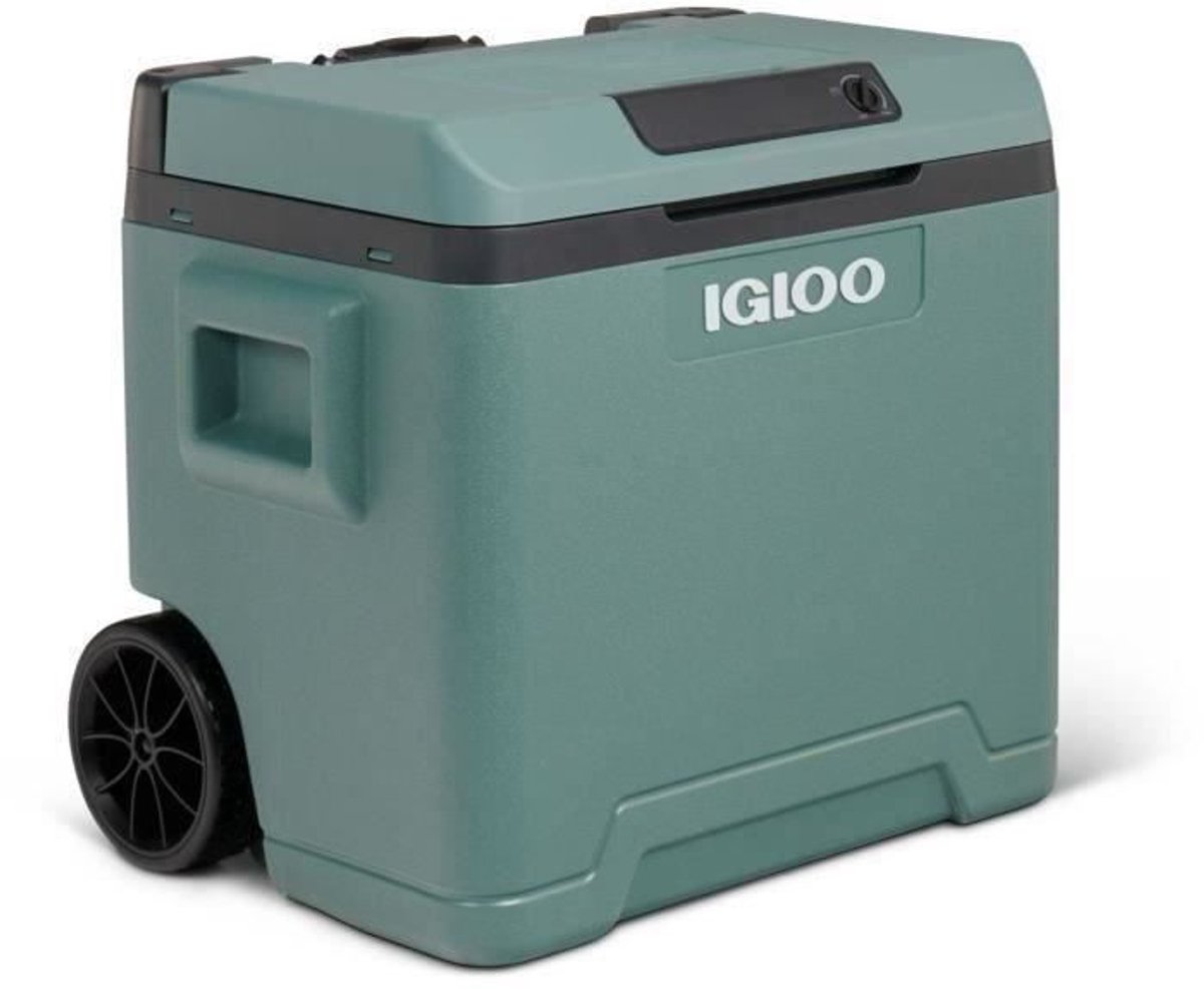 Elektrische koeler - IGLOO - 12 V - 230 V - Kleur groen - 42 L