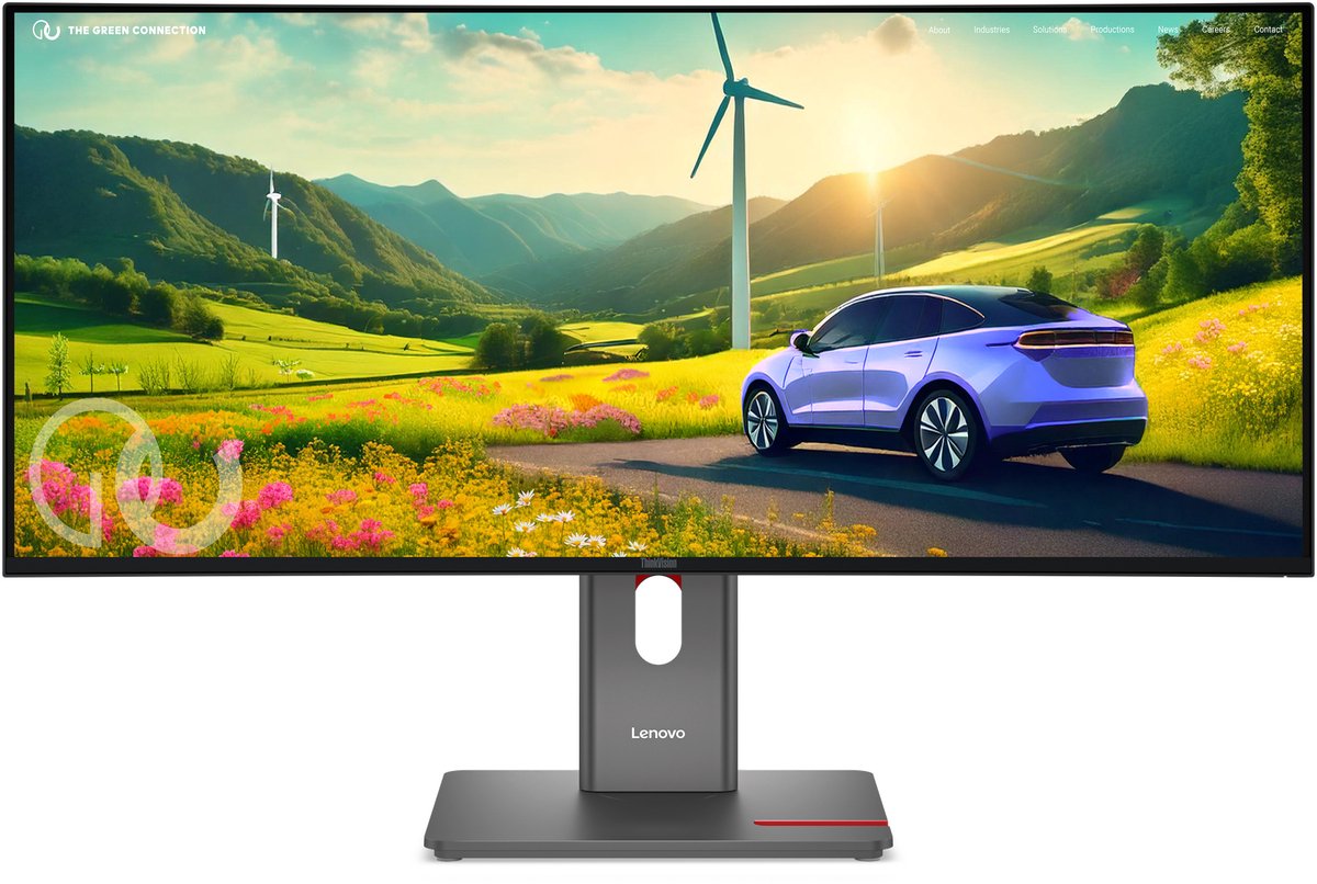 Lenovo Thinkvision P34wd-40 34´´ Uwqhd Ips Led 120hz Monitor Veelkleurig One Size / EU Plug 220V