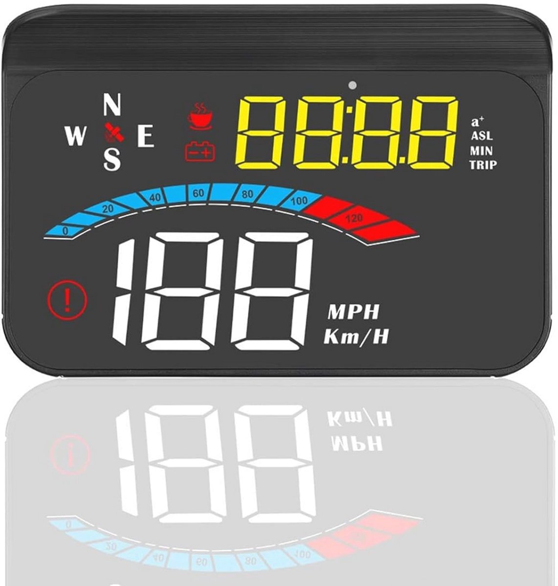 Hoofd omhoog Display Auto 3.5 Inch GPS HUD - Veiligheid en Rijdatas Weergave voor Auto's en Vrachtwagens