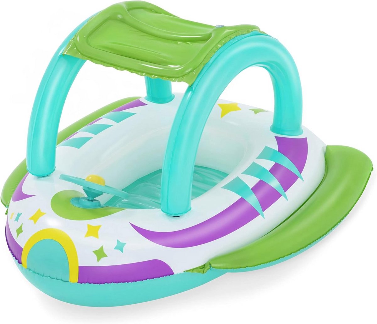 Opblaasbare Boot Ruimteschip 107 x 112 cm voor Kinderen en Volwassenen