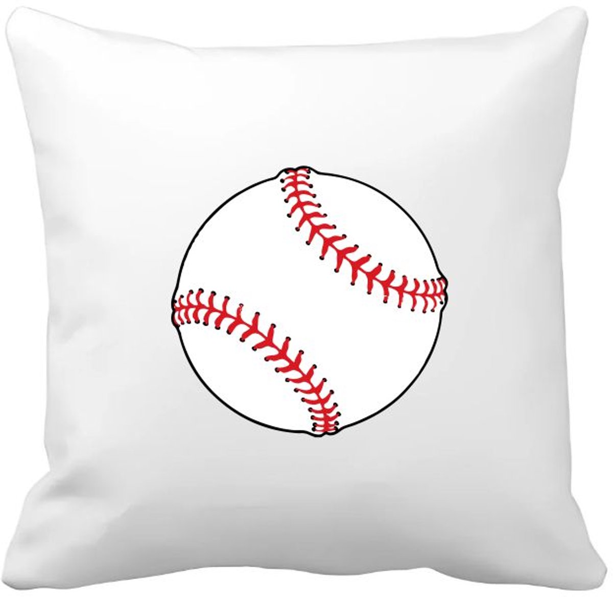 Akyol honkballer Kussen hoes - Honkbal - honkballers - sport - balsport - cadeau - 40 bij 40 cm Multicolor