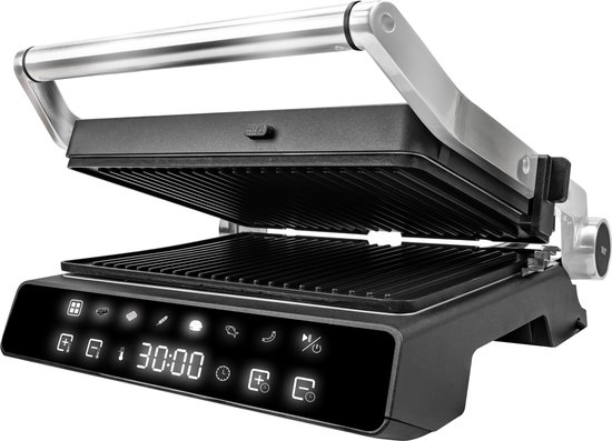 AoraKitchen Contactgrill – 180º Uitklapbaar