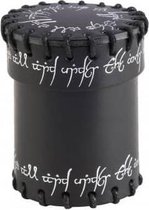 Elvish Black Leather Dice Cup