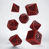 Polydice Set Q-Workshop Dwarven Red Black