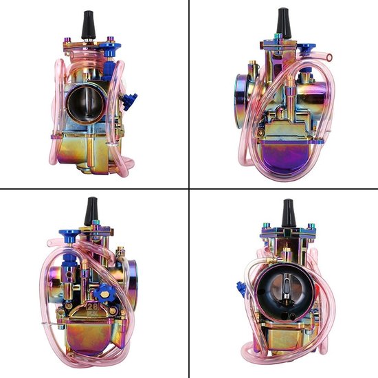 Geschikt voor 28mm PWK Carburateur Aluminiumlegering Universeel voor Motorfiets Pit Bike ATV Scooter Multicolor van Merkloos	 — afbeelding 2