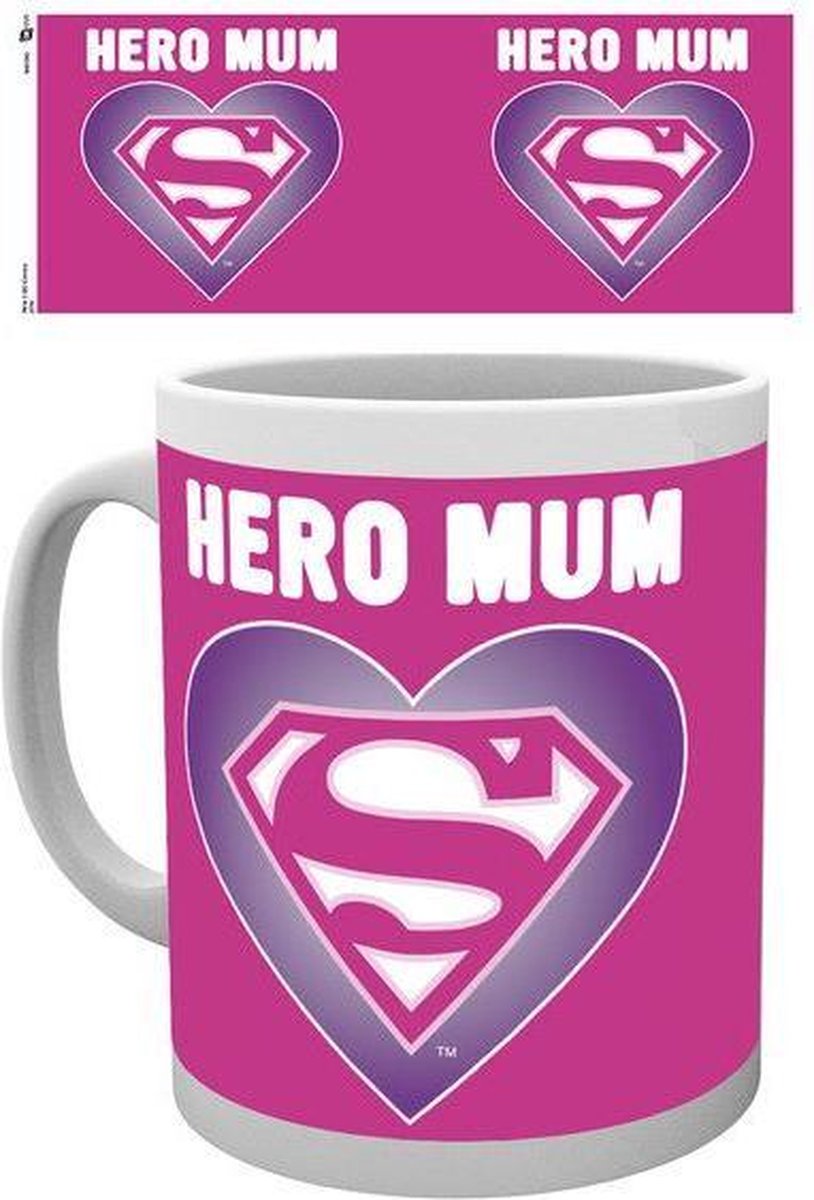Superman Heart Mothers Day - Moederdag Mok