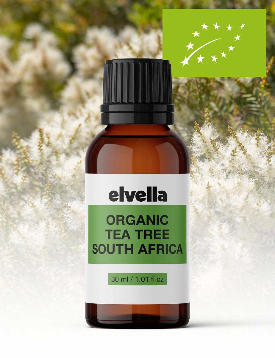 Biologische Tea Tree olie - 30 ml - Zuid-Afrika - Melaleuca Alternifolia - Etherische olie