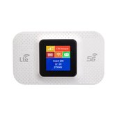 4G/5G Mobiele WLAN-Router - 150 Mbps - SIM-Kaartslot - 3650mAh Batterij - Draagbare Hotspot - Voor Reizen & Thuisgebruik
