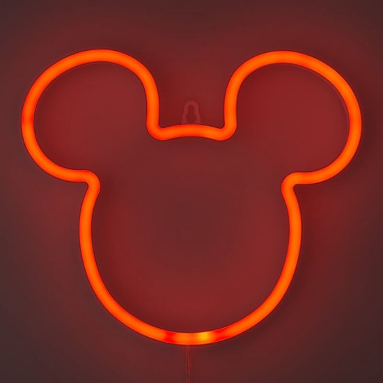 Paladone Mickey Mouse LED Neon Wandlamp van Paladone — afbeelding 3
