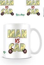 Rick and Morty Man vs Car Mok