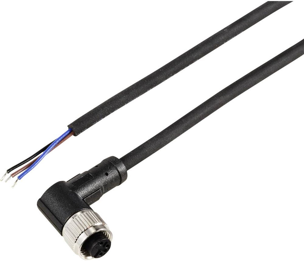 TRU COMPONENTS TC-12833032 Sensor/actuator aansluitkabel M12 Aantal polen (sensoren): 3 Koppeling, haaks 10 m 1 stuk(s)