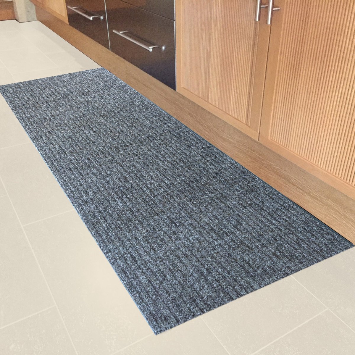 JYG Vloerkleed - multifunctionele loper STRIPE 50x350 - Grijs