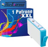 PlatinumSerie 1x inkt cartridge alternatief voor HP 364XL 364 XL Cyan