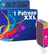 PlatinumSerie 1x inkt cartridge alternatief voor CLI-521 Magenta