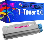 PlatinumSerie® 1 x XXL toner magenta alternatief voor Oki C5600