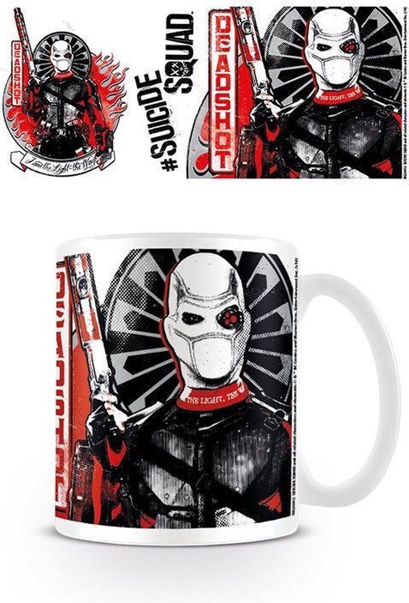 SUICIDE SQUAD DEADSHOT ARMED Mugs