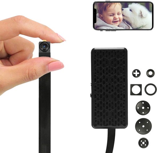 Verborgen Camera - Spy Camera - Spionage - Zwart