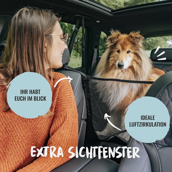 DESELL Hondendeken auto achterbank met harde onderkant, hondenstoel voor auto/SUV/vrachtwagen, autodeken voor honden, waterdichte hondenhangmat, compatibel met de installatie van een kinderzitje DESELL Hondendeken auto achterbank met harde onderkant, hondenstoel voor auto/SUV/vrachtwagen, autodeken voor honden, waterdichte hondenhangmat, compatibel met de installatie van een kinderzitje