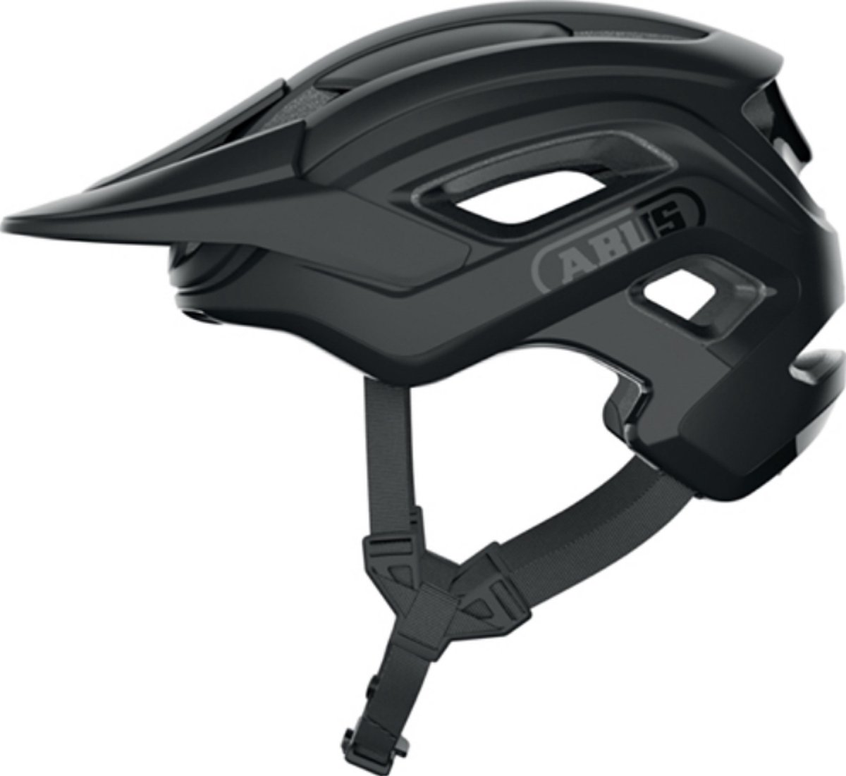 Fietshelm ABUS CLIFFHANGER velvet black S - 51-55 cm - zwart - Geschikt voor gebruik op mountainbikes - 300 g