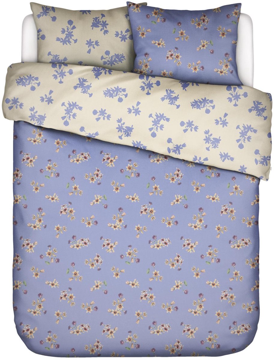Essenza Fiora Dekbedovertrek Lavender blue - Tweepersoons – 200x200/220 cm