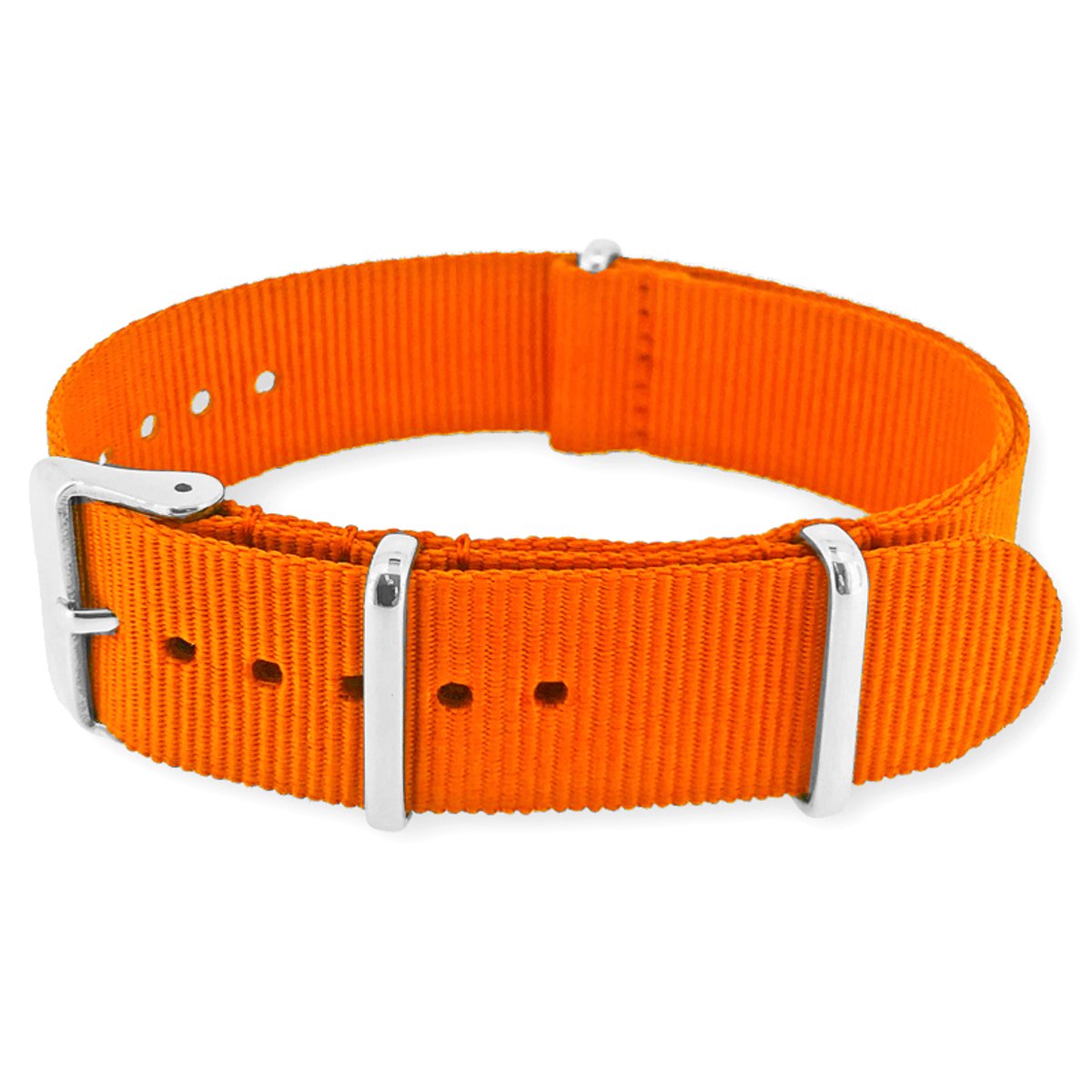 NATO Horlogeband G10 Military Nylon Strap - Original NATOS.com® - Oranje 18mm