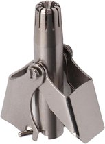 Bol.com Neushaartrimmer Professionele Handmatige oor- en Neushaartrimmer met Reinigingsborstel Draagtas Roestvrijstalen Neushaar... aanbieding