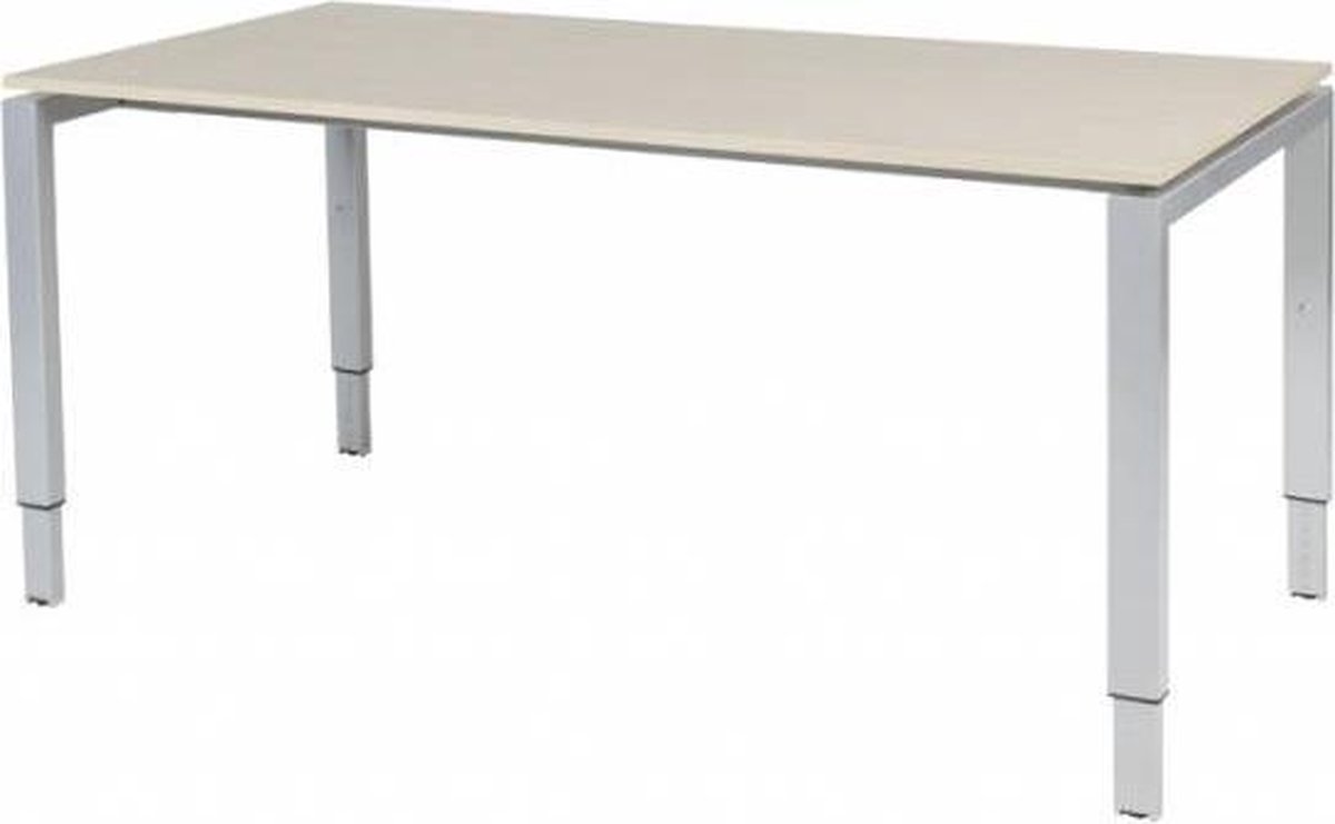 Verstelbaar Bureau - Domino 160x90 robson - alu frame