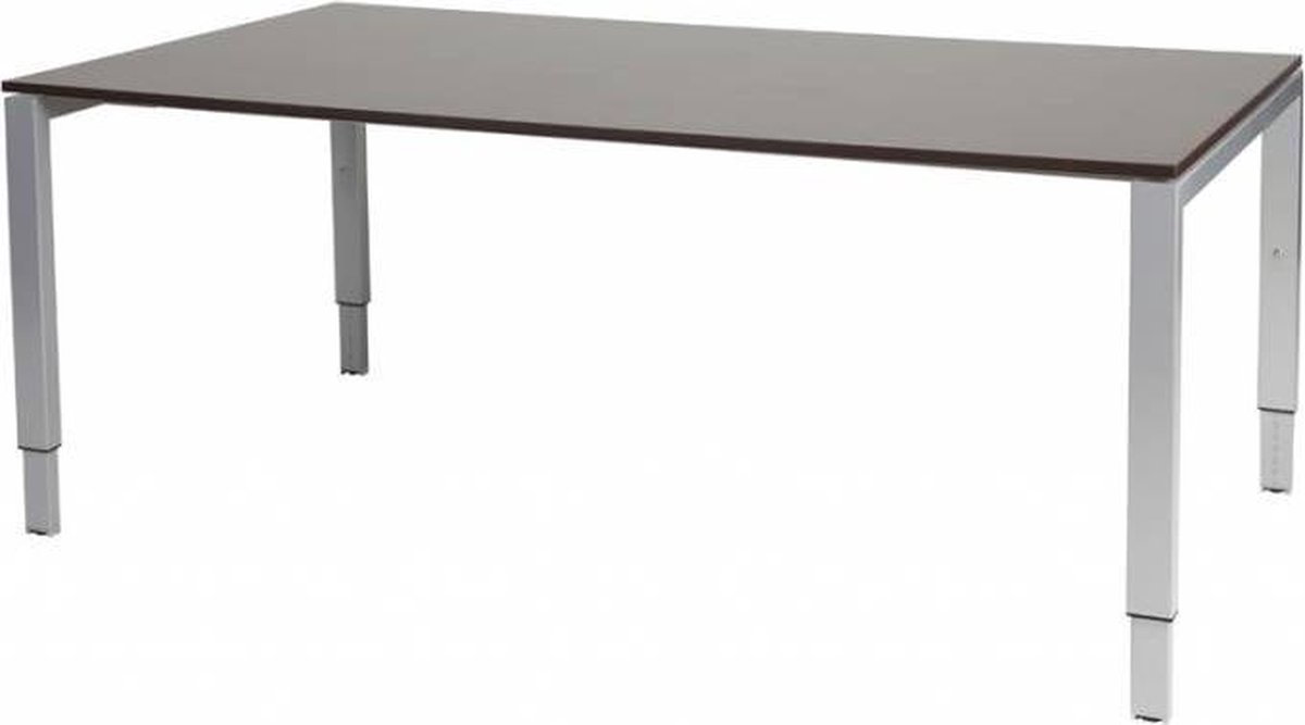 Vergadertafel Domino - 180x100 logan - alu frame