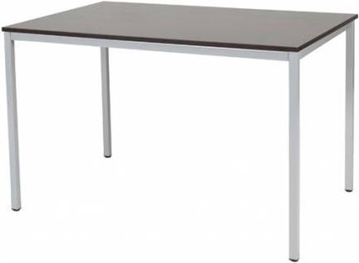 Bureautafel - Domino Basic 120x80 logan - alu frame