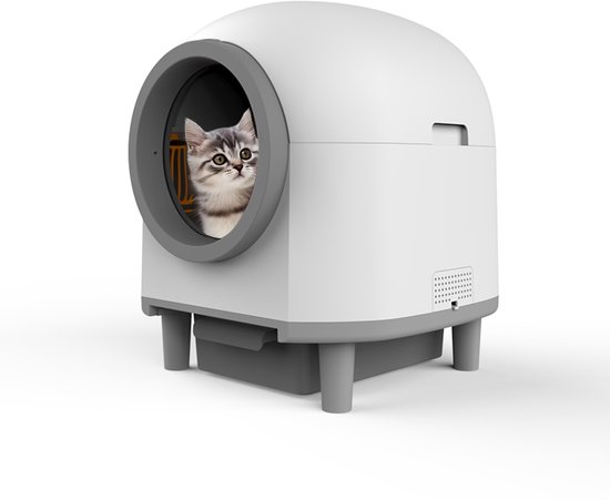 Zelfreinigende kattenbak, elektrische, automatische, XXL, met app