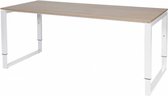 Verstelbaar Bureau - Plus 180x80 robson - wit frame