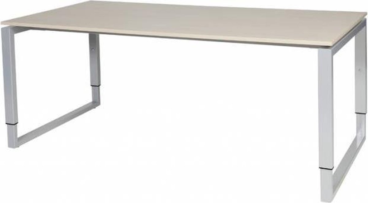 Schaffenburg Verstelbaar Bureau - Domino Plus 180x90 Eiken - alu frame