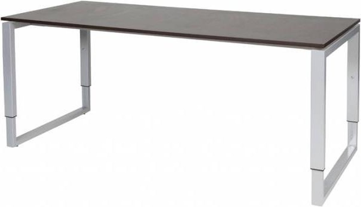 Verstelbaar Bureau - Domino Plus 180x80 logan - alu frame
