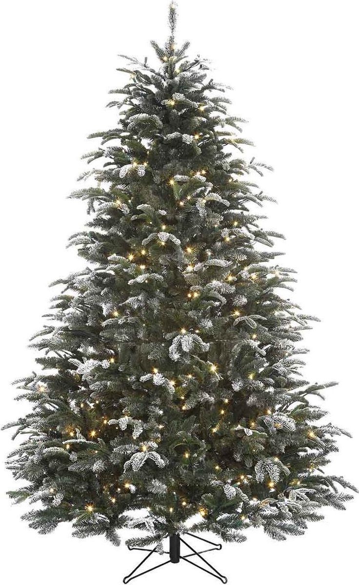 Black Box Frosted Stelton kerstboom - groen - 155 cm - incl. LED lampjes