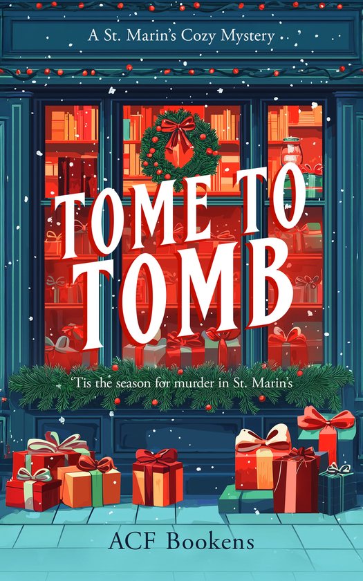 St. Marin's Cozy Mystery Series- Tome To Tomb - cover