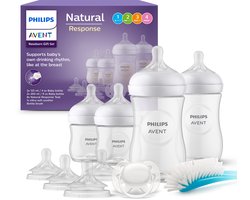 Philips Avent Natural Response Fles - Startersset voor pasgeboren baby's SCD838/13