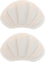 Sodrai Luxe Hielzooltjes | Hielzool | Hakbeschermers | Premium Hielbeschermers | Anti-slip | Kleur Beige | Schoenmaat Universeel | Hiel beschermers |Hielkussens |
