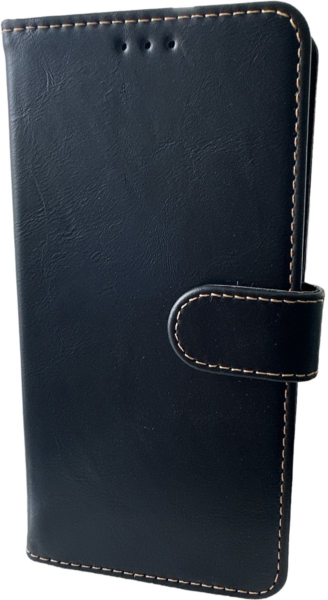 Elite Bookcase Geschikt voor: Samsung Galaxy A36 hoesje - Pasjeshouder - Portemonnee - Kunstleer - Zwart