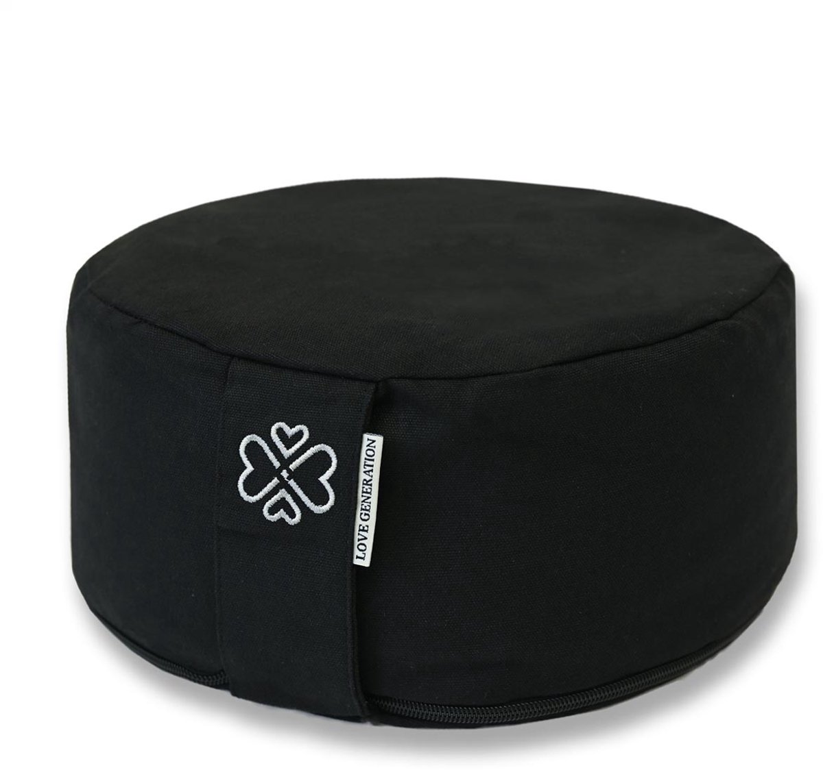 Bol.com Love Generation - Meditatiekussen - Rond - Zwart aanbieding