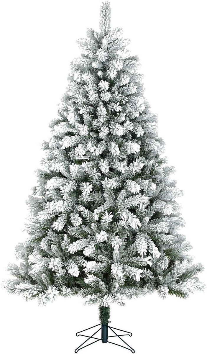 Black Box Trees - Chandler kerstboom groen frosted TIPS 915 - h230xd127cm - Kerstbomen