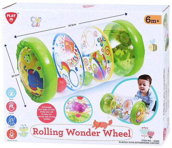 Playgo - Rollend Wonderwiel - jonotoys van Playgo — afbeelding 2