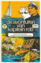 Couverture de livre 'Les Aventures du Capitaine Rob 7'. Un chien, deux capitaines et trois navires. Pieter Kuhn.