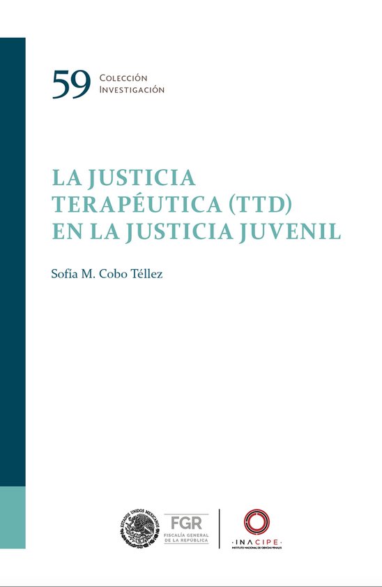 La justicia terapéutica en la justicia juvenil - cover